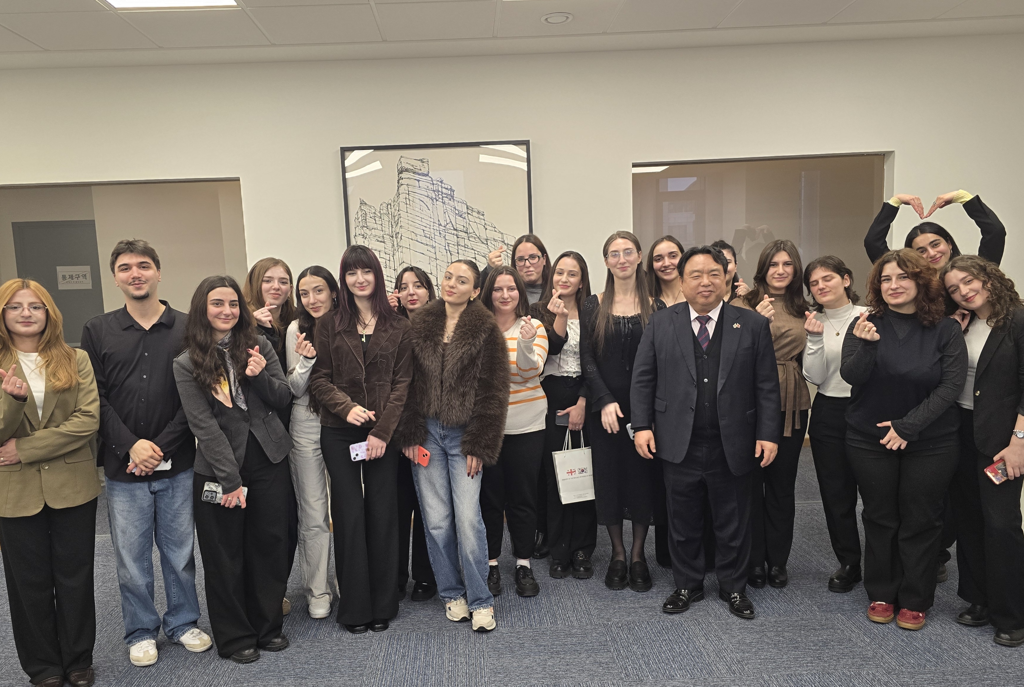 Hosting Year-End Reception for K-Supporters (Dec. 16)